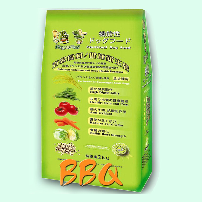 베지펫  BBQ맛 비건 애견사료 8kg (22.08월생산제품)